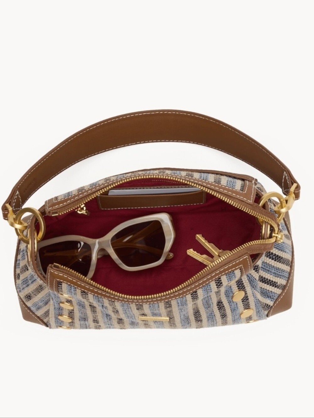 Hammitt MD Bryant Woven Shoulder Bag - Picture 12 of 12